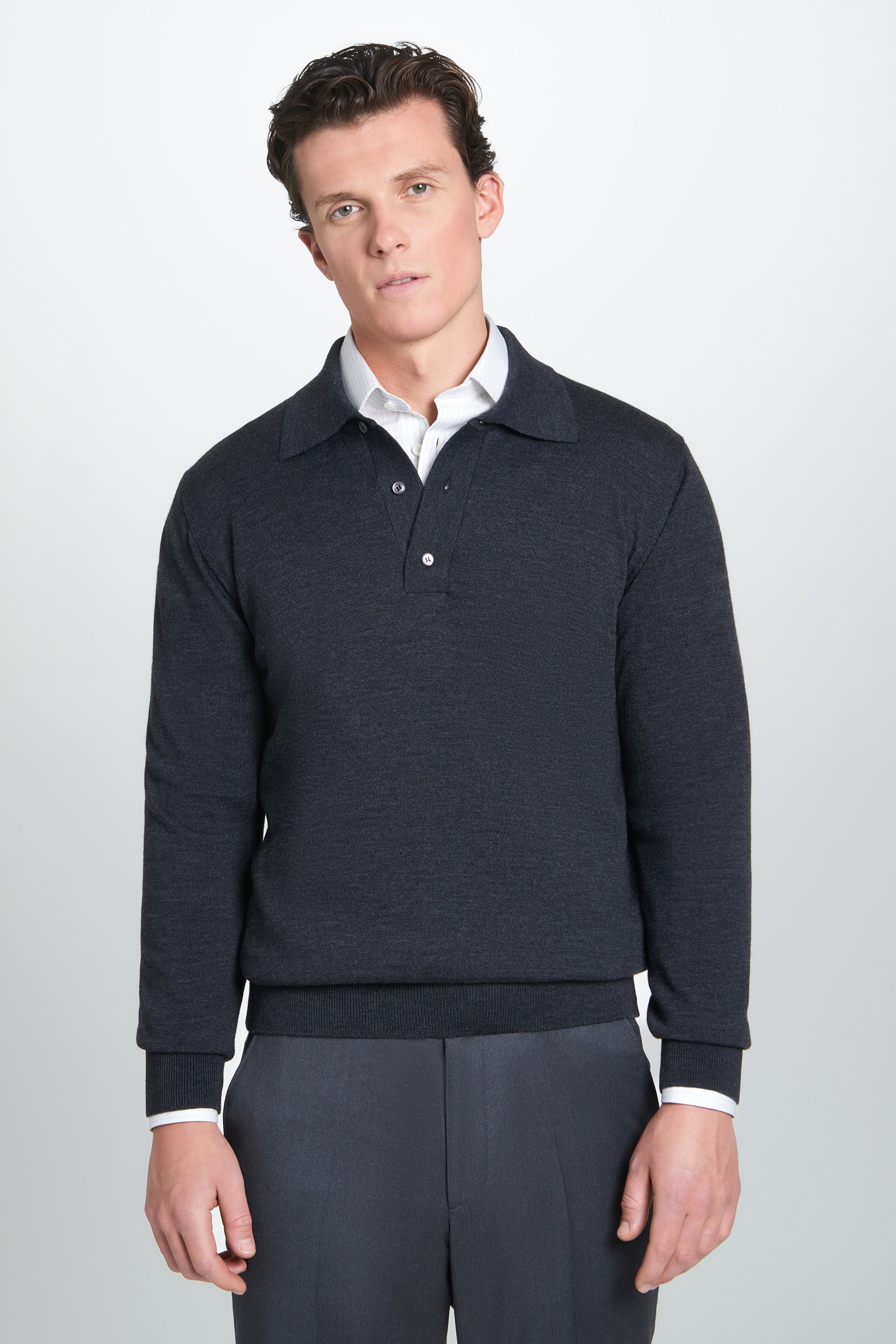 トップス philme longsleeve polo MCP2W5L0201X-TGPME001-H2x-0.