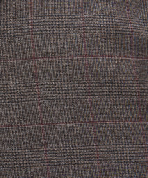Brown & Neutral Tailored Fit Pow Flat Front Trouser