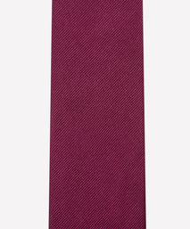 Deep Pink Italian Silk Twill Tie