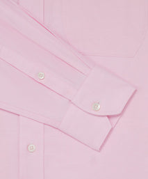 Pale Pink Tailored Fit Business Casual Button Down Weekend Oxford Shirt