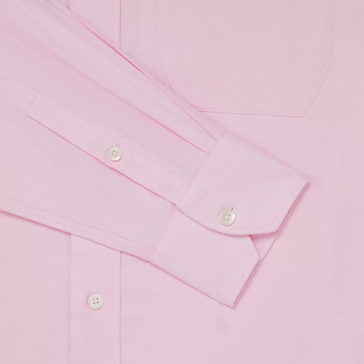 Pale Pink Tailored Fit Business Casual Button Down Weekend Oxford Shirt