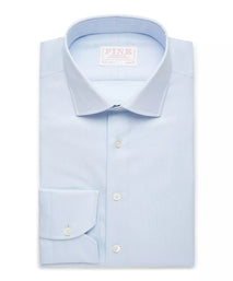 Pale Blue Slim Fit Royal Oxford Dress Shirt