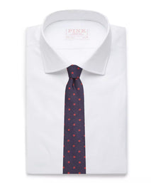 White Slim Fit Royal Oxford Dress Shirt