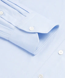 Pale Blue Slim Fit Royal Twill Dress Shirt