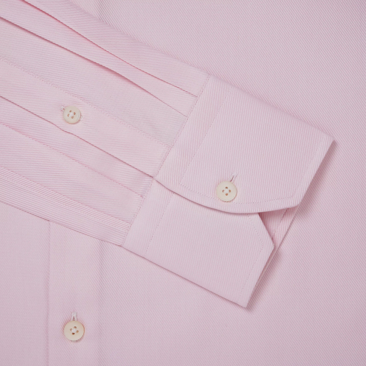 Pale Pink Slim Fit Royal Twill Dress Shirt