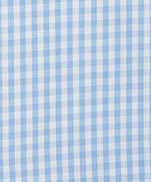 Pale Blue & White Slim Fit Core Poplin Gingham Dress Shirt