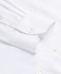 White Tailored Fit Royal Oxford Dress Shirt