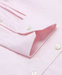 Pale Pink Tailored Fit Royal Twill Dress Shirt