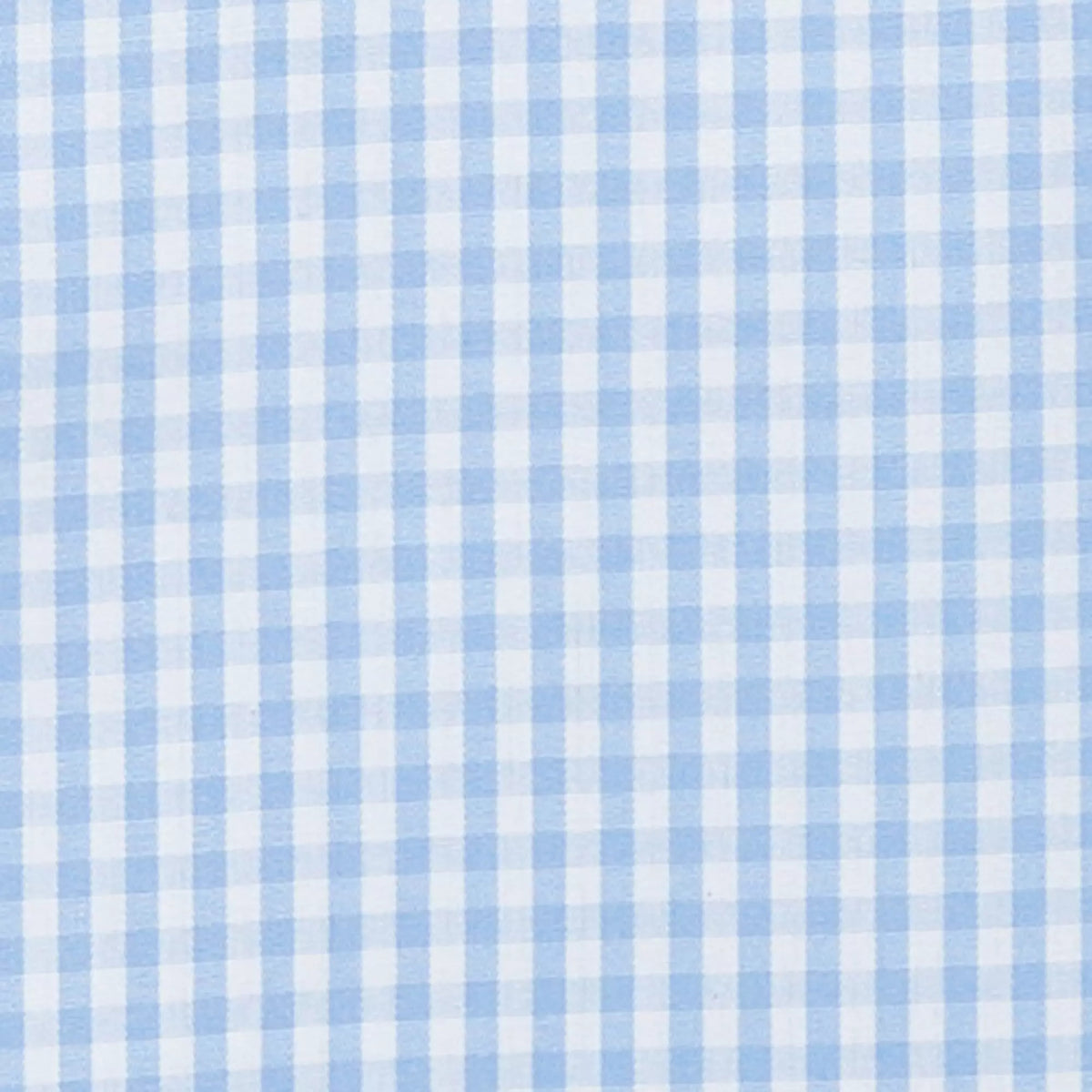 Pale Blue & White Tailored Fit Core Poplin Gingham Dress Shirt