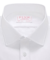 White Tailored Fit Dress Ramses Poplin Shirt