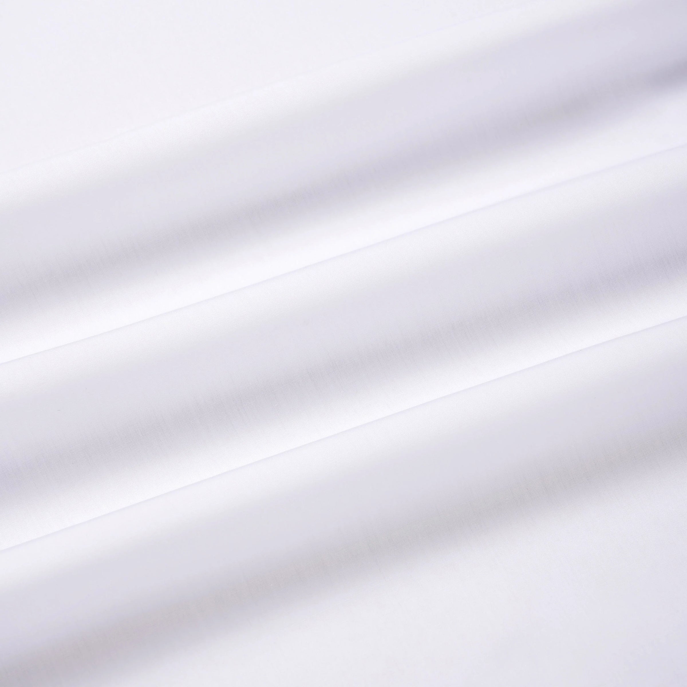 White Tailored Fit Poplin Dress Shirt