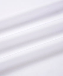 White Slim Fit French Cuff Poplin Dress Shirt