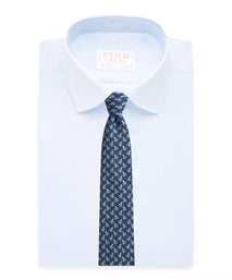 Pale Blue Classic Fit Royal Oxford Dress Shirt