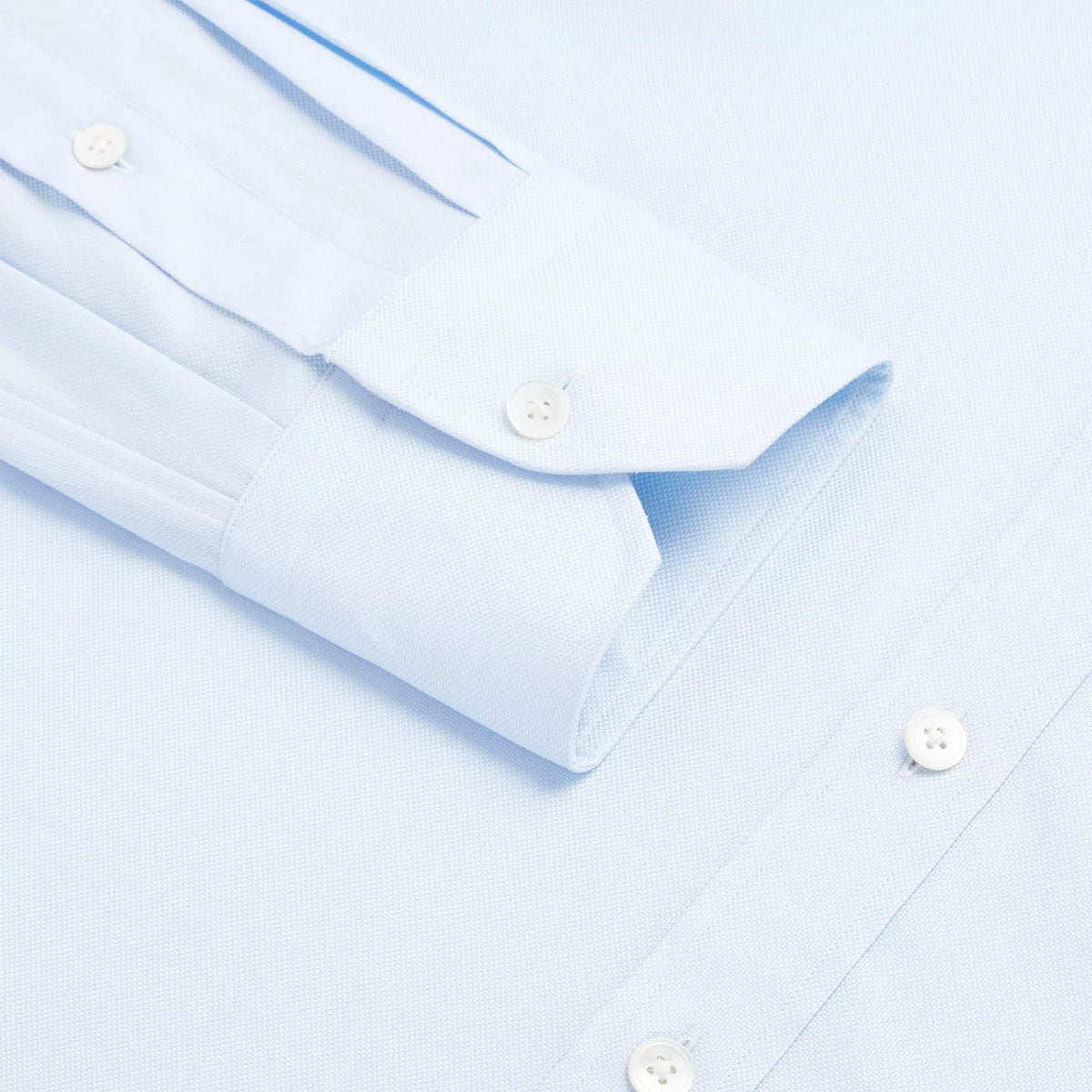 Pale Blue Classic Fit Royal Oxford Dress Shirt