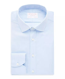 Pale Blue Classic Fit Royal Twill Dress Shirt