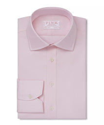 Pale Pink Classic Fit Royal Twill Dress Shirt