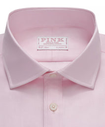 Pale Pink Classic Fit Royal Twill Dress Shirt