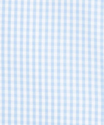 Pale Blue & White Classic Fit Core Poplin Gingham Dress Shirt