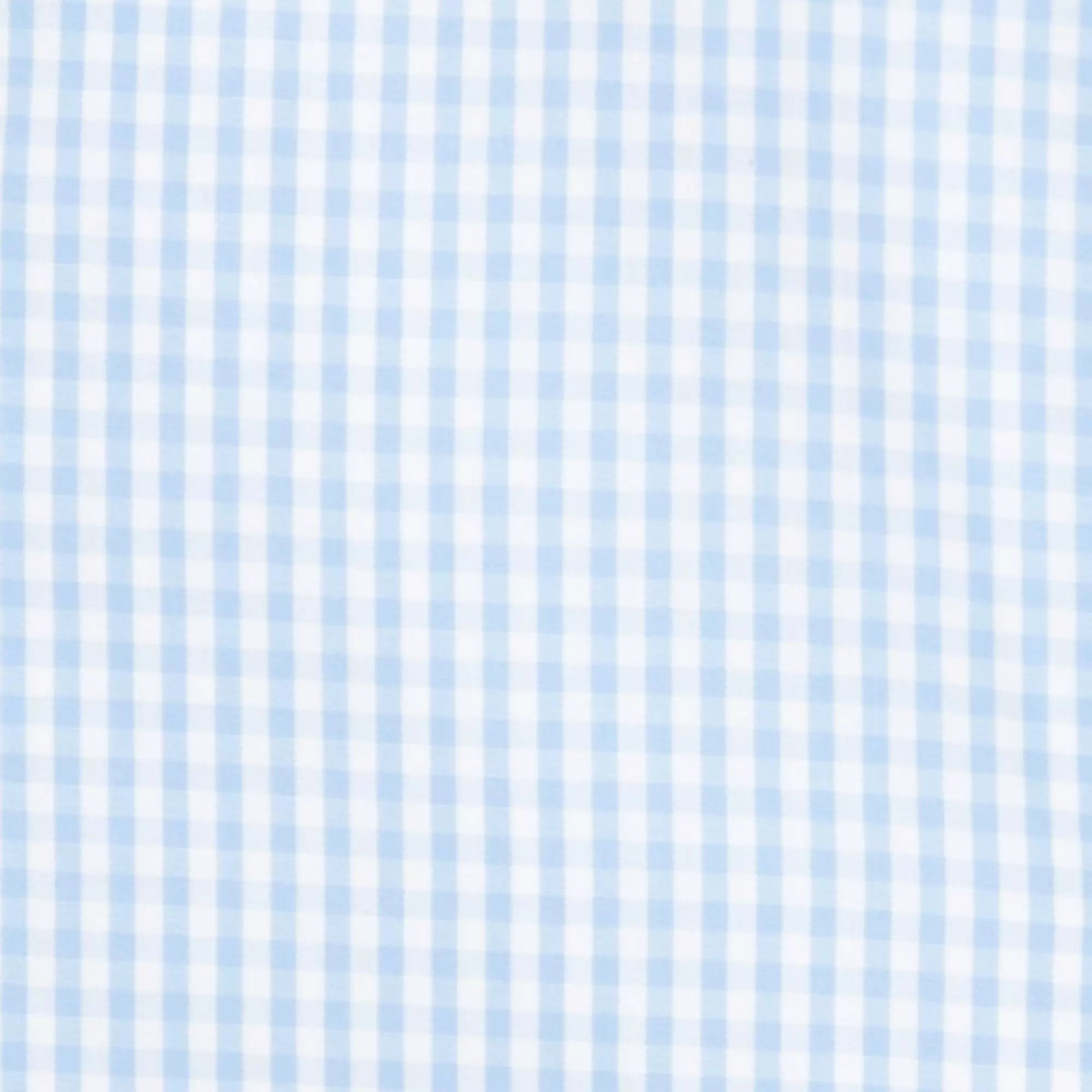 Pale Blue & White Classic Fit Core Poplin Gingham Dress Shirt