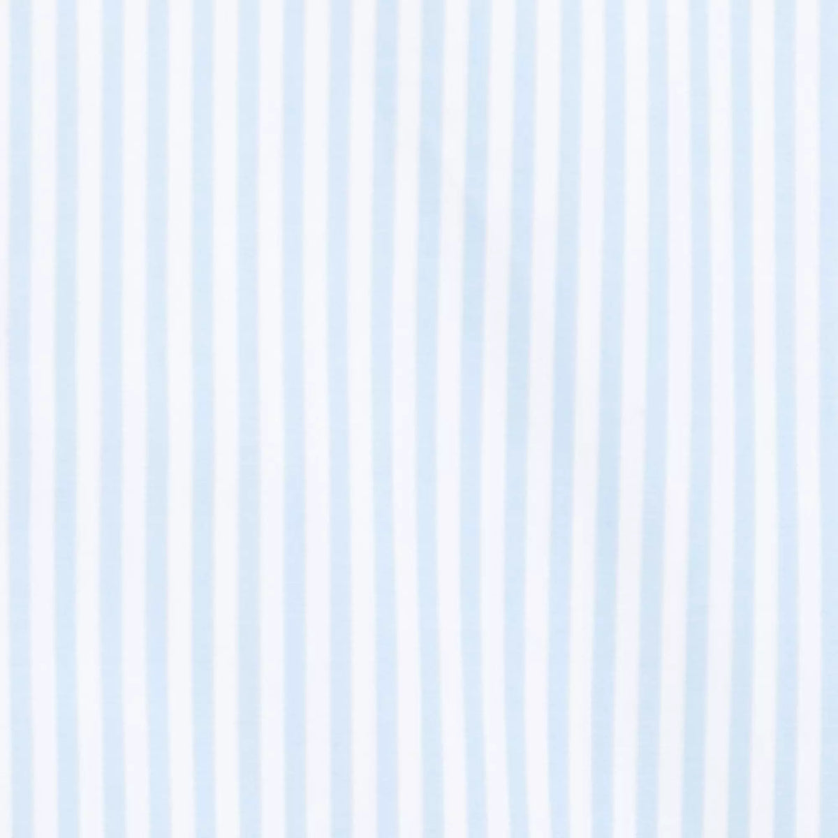 Pale Blue & White Classic Fit French Cuff Core Poplin Bengal Stripe Dress Shirt