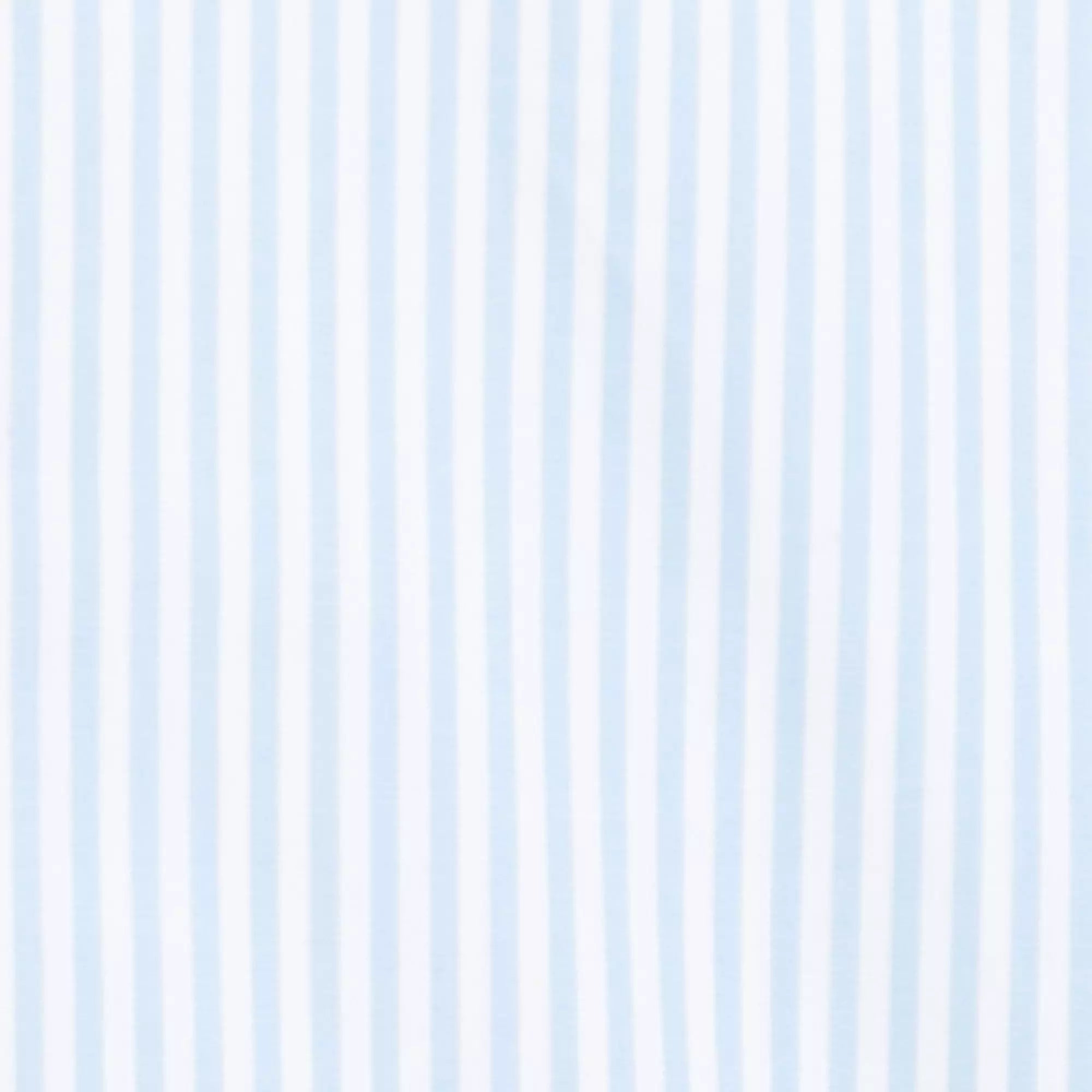 Pale Blue & White Classic Fit French Cuff Core Poplin Bengal Stripe Dress Shirt