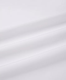 White Classic Fit Solid Cotton Formal Shirt