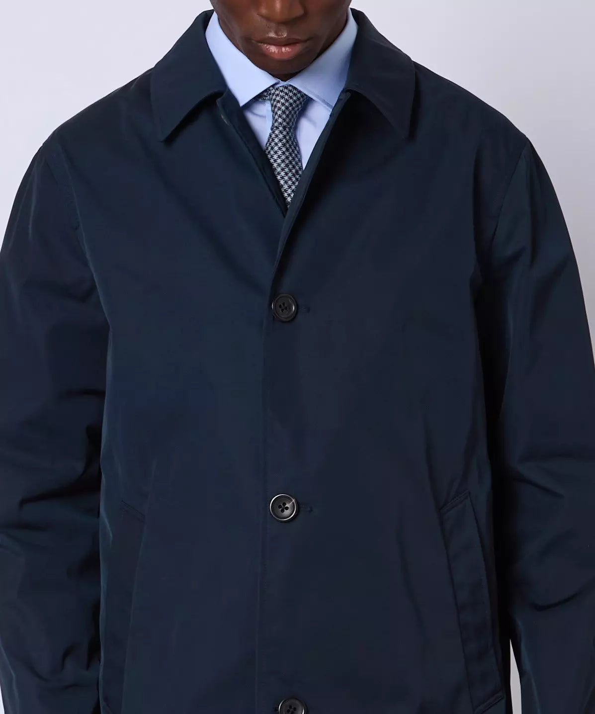 Navy Blue Unlined Modern Mac
