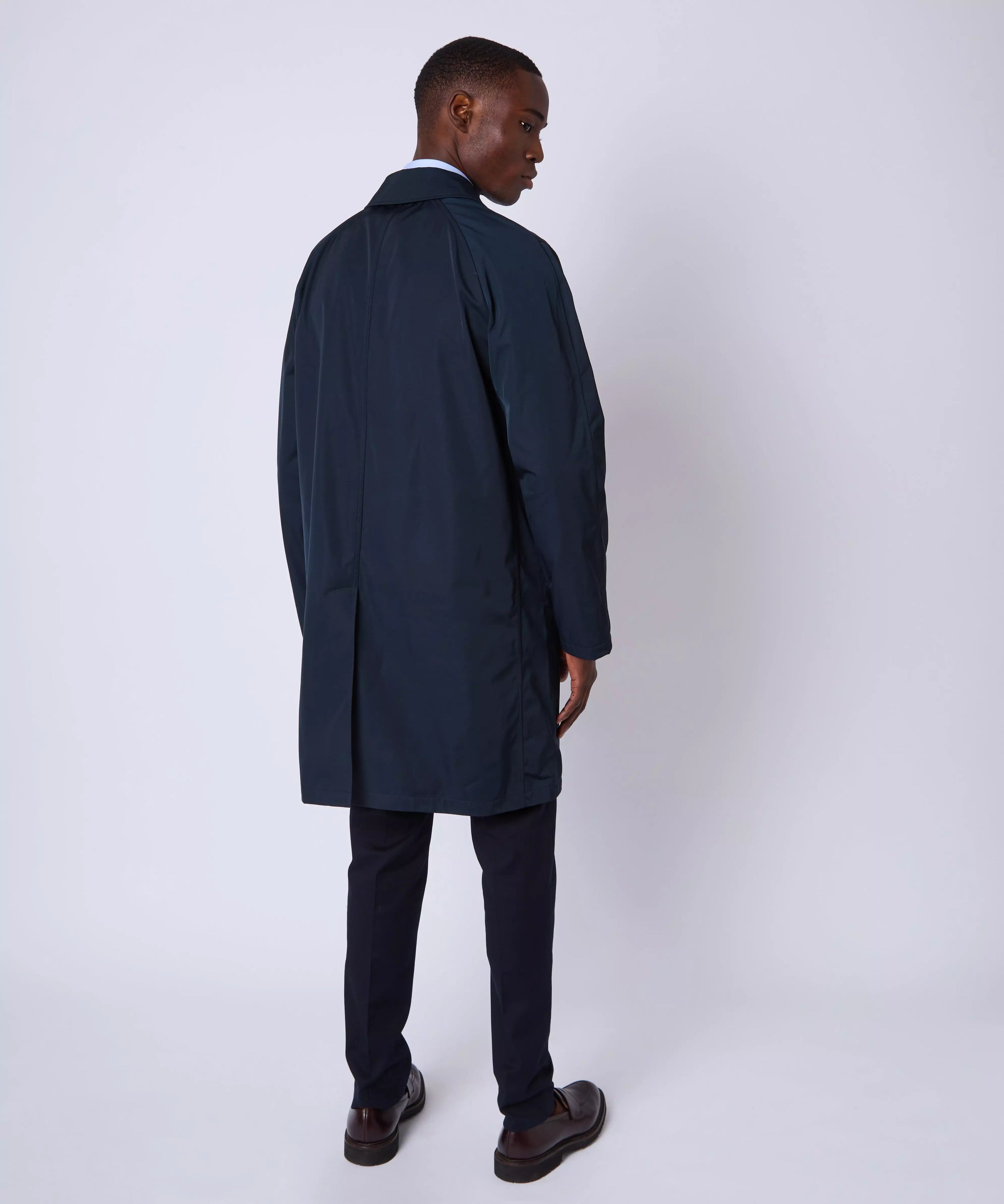 Navy Blue Unlined Modern Mac
