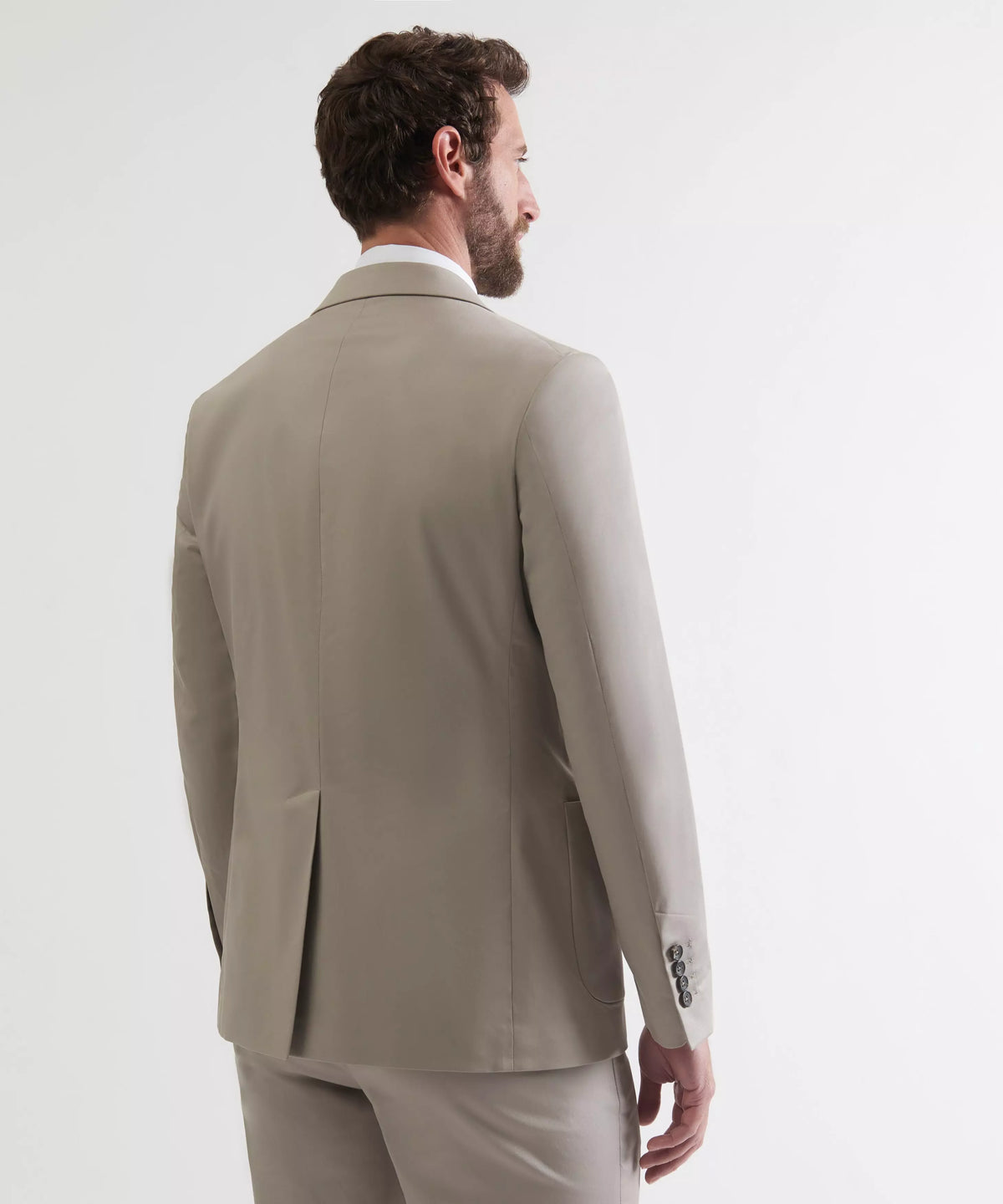 Stone Tailored Fit Cotton Twill Jacket