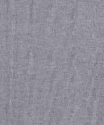 Grey Knitted Crew Neck Sweatshirt