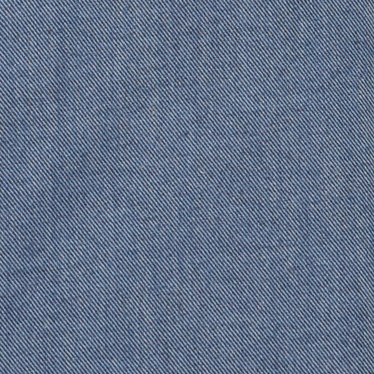 Blue Tailored Fit Smart Casual Brushed Twill Shirt