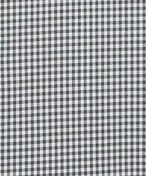 Deep Green & White Tailored Fit Twill Micro Gingham Formal Shirt