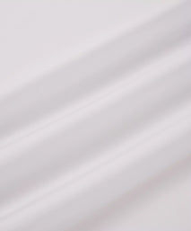 White Slim Fit Plain Formal Shirt with Stripe