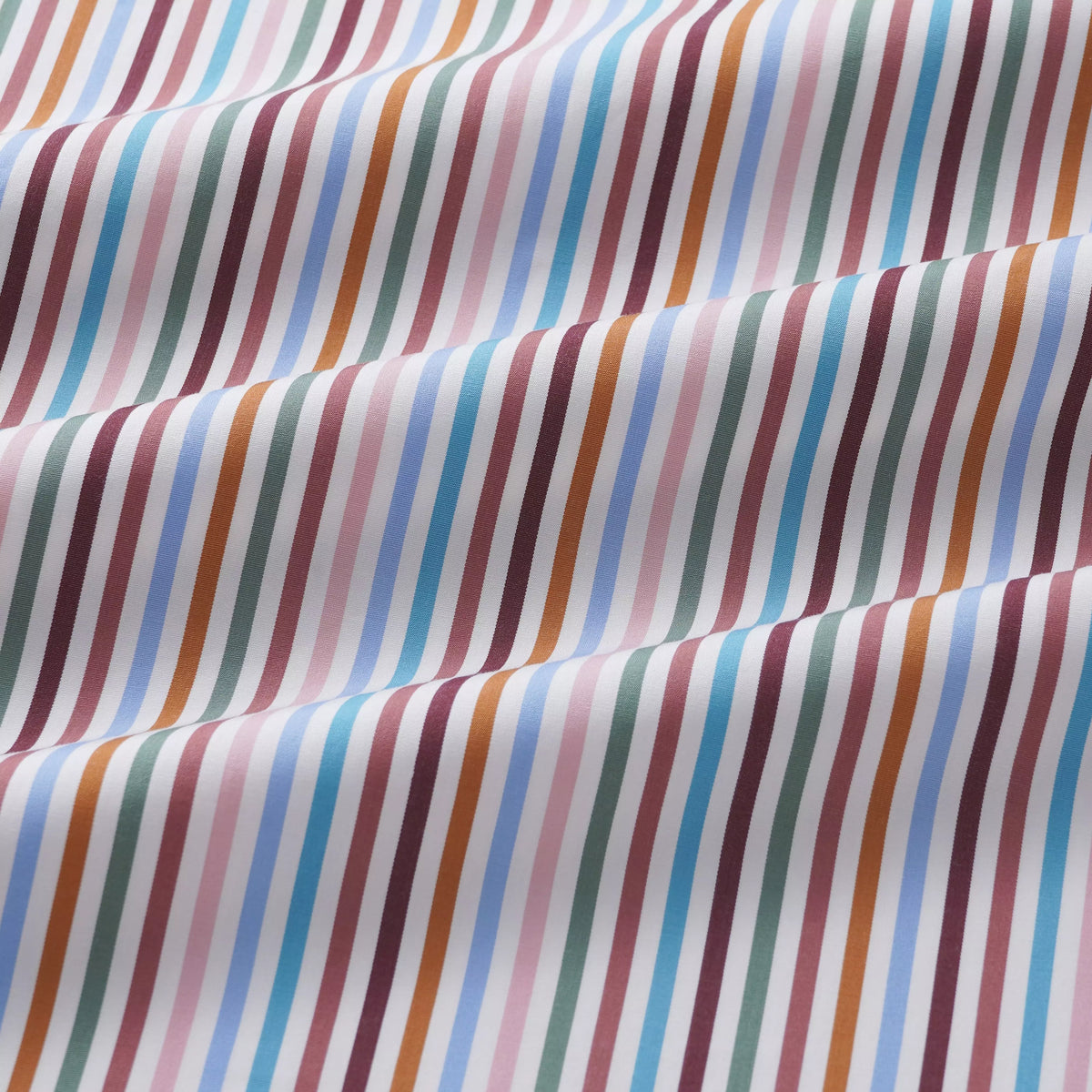 Multicolour Tailored Fit Multi Bengal Stripe Dress Shirt