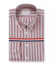 Stone & Red Classic Fit Smart Casual Jubilee End On End Shirt