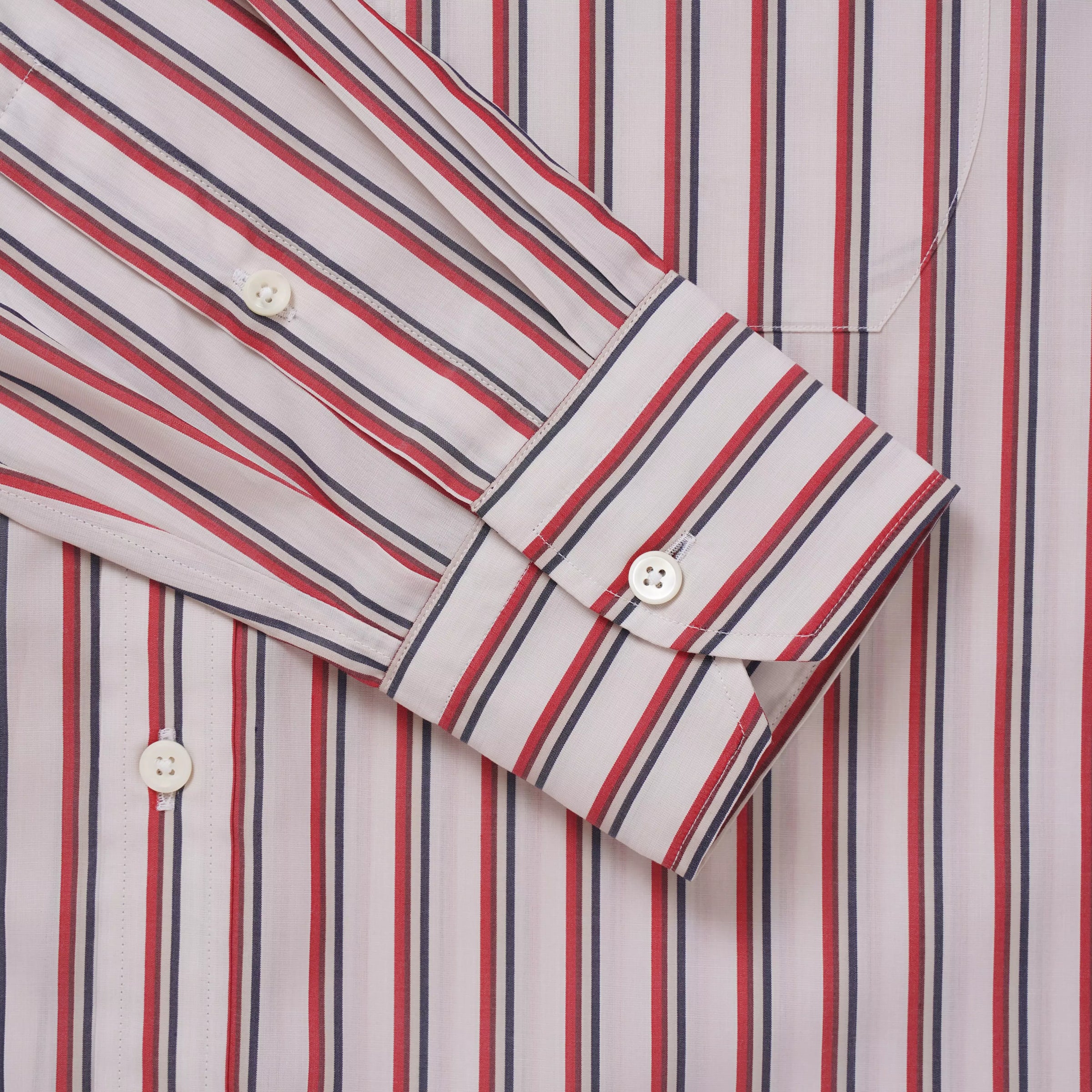 Stone & Red Classic Fit Smart Casual Jubilee End On End Shirt