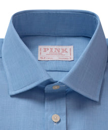 Aqua Tailored Fit End On End Formal Shirt