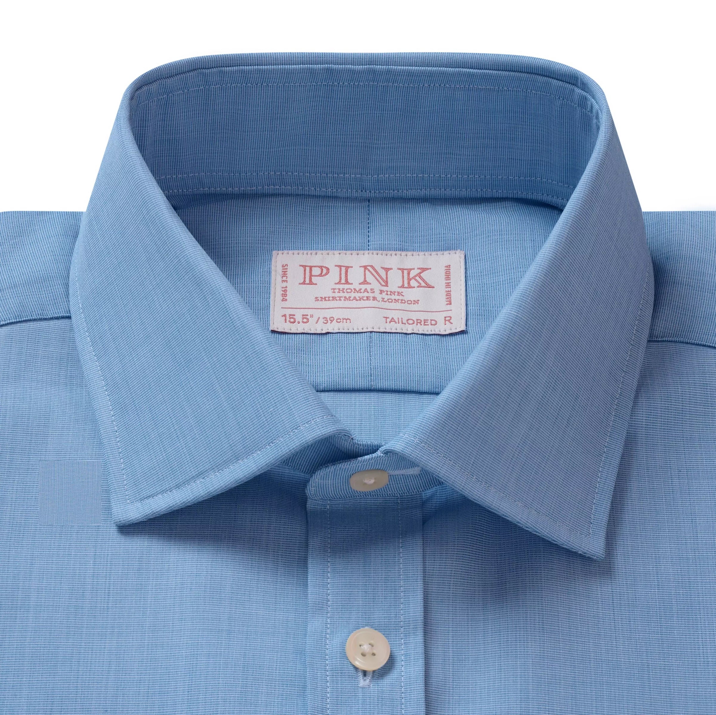 Aqua Tailored Fit End On End Formal Shirt