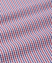 White & Multi Tailored Fit Gingham Twill Check Formal Shirt