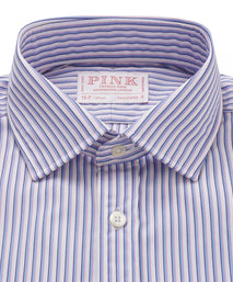 Multi Tailored Fit Regent Stripe Formal Shirt