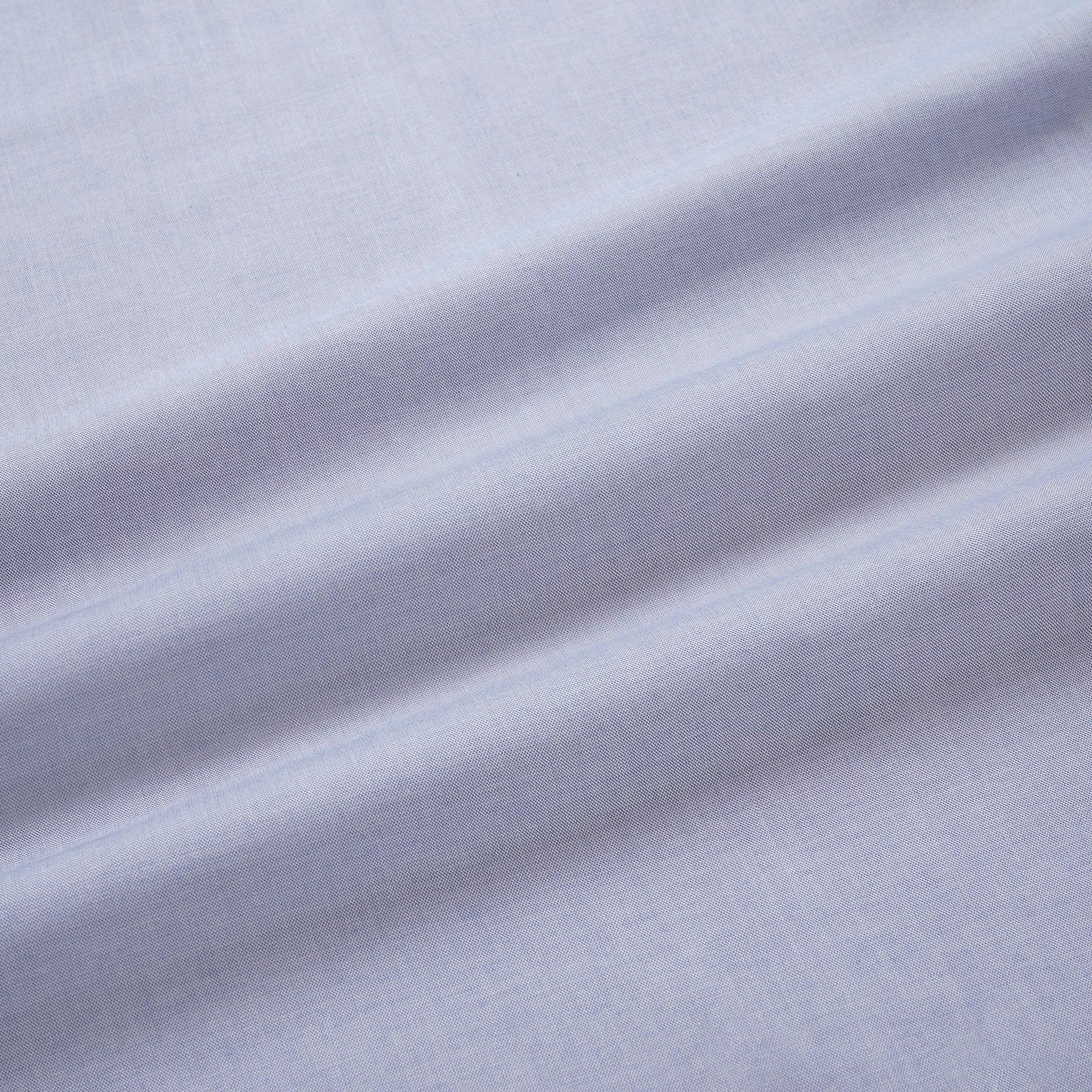 Pale Blue Tailored Fit Business Casual Button Down Fine Oxford Shirt