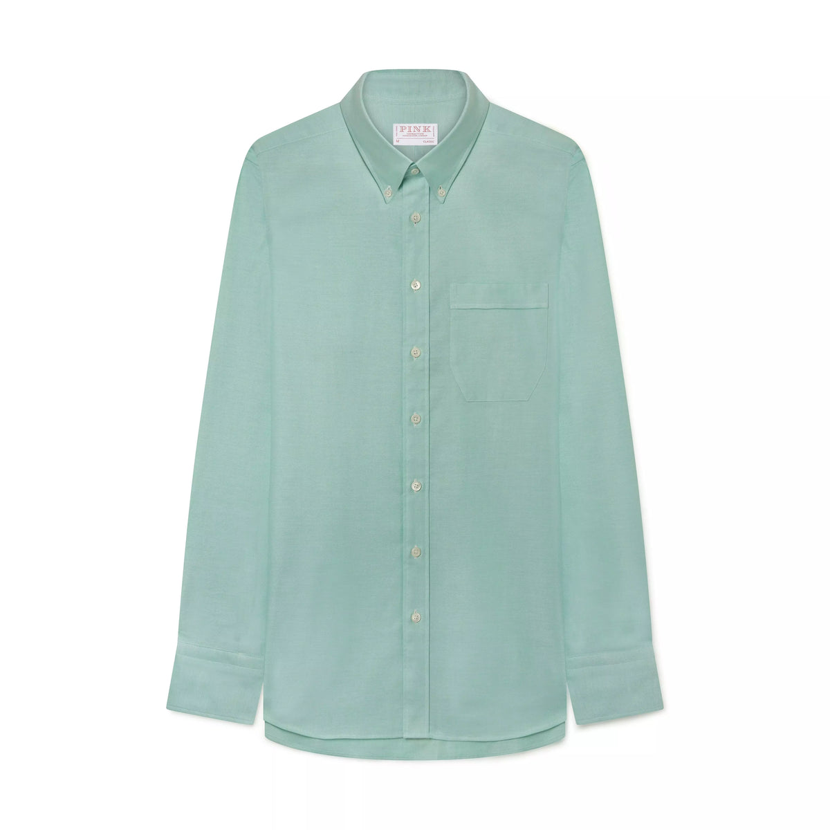 Spearmint Green Classic Fit Button Down Business Casual American Oxford Shirt